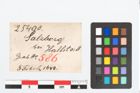 Etikett zu Bronzebrillenfibel (NHMW-PRAE-025490)